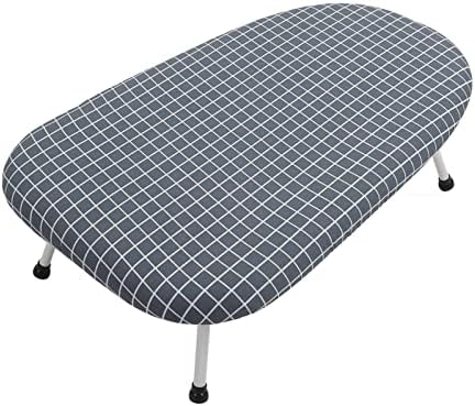 AUNMAS Foldable Mini Ironing Board Classic Blue Plaid