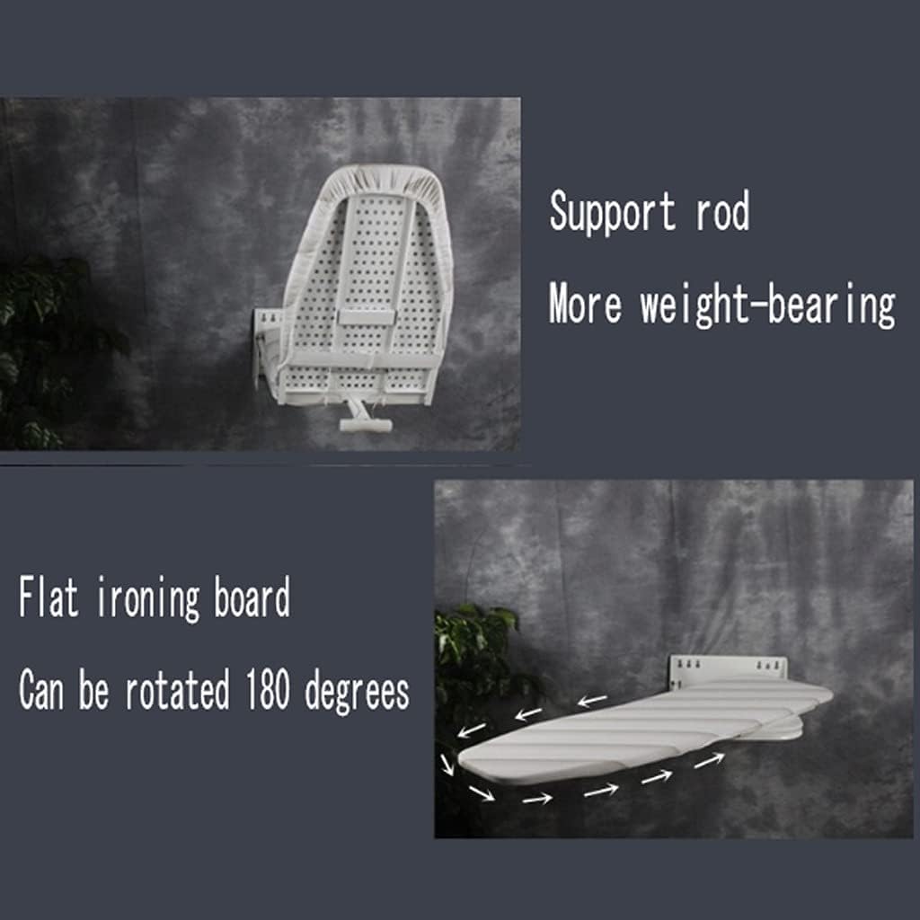 BDPP Wall Hanging Ironing Board with 180 Rotations