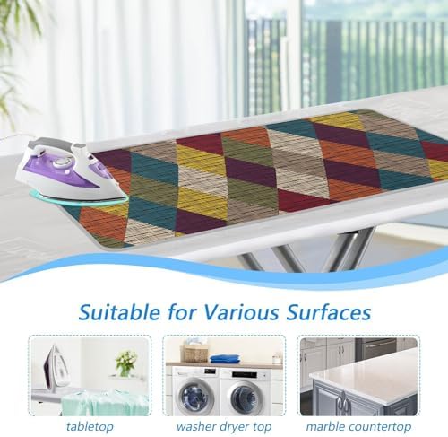 CuwrYet Ironing Mat Portable Travel Ironing Pad