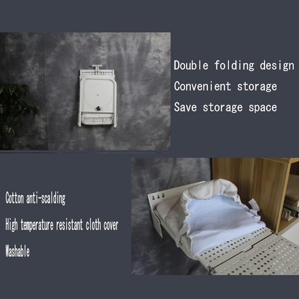 BDPP Wall Hanging Ironing Board with 180 Rotations