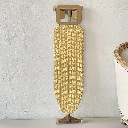 Golden Frame Ironing Board with T-Leg and Adjustable Height