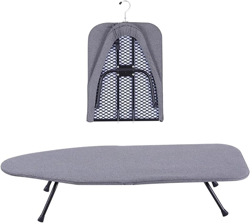 Small Foldable Ironing Board with Heat Resistant Cover