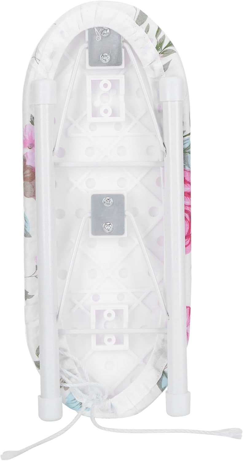 Saskate Mini Foldable Ironing Board with Flower Pattern