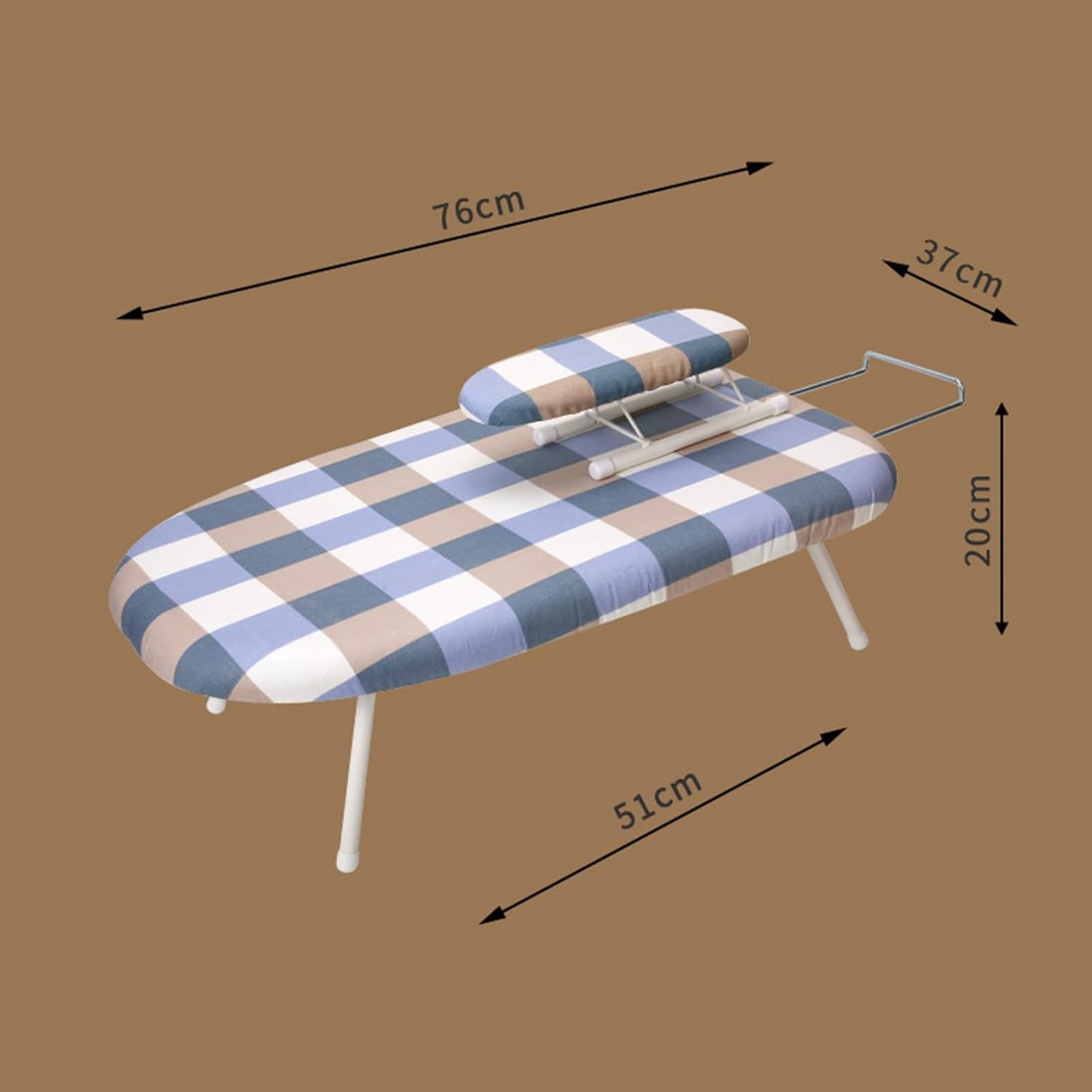 Compact Folding Ironing Board for Home Use