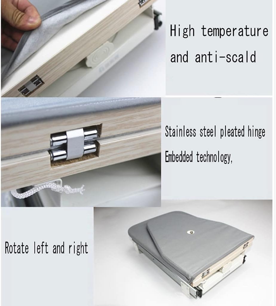Coatroom Wardrobe Hidden Ironing Board 90 Degree Rotation Ironing Rack
