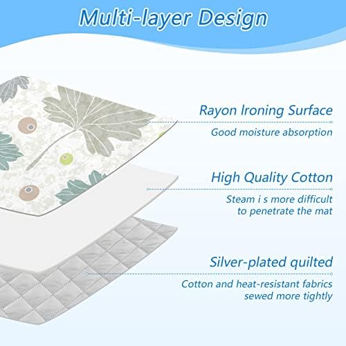 ElliTarr Portable Ironing Mat 472 x 276 Inch Foldable