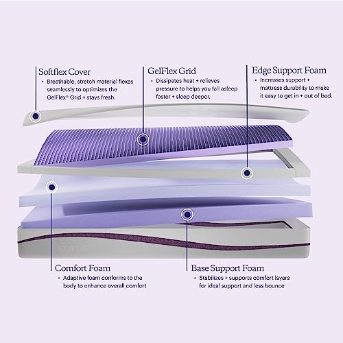 Purple Mattress Cal King 925 GelFlex Grid