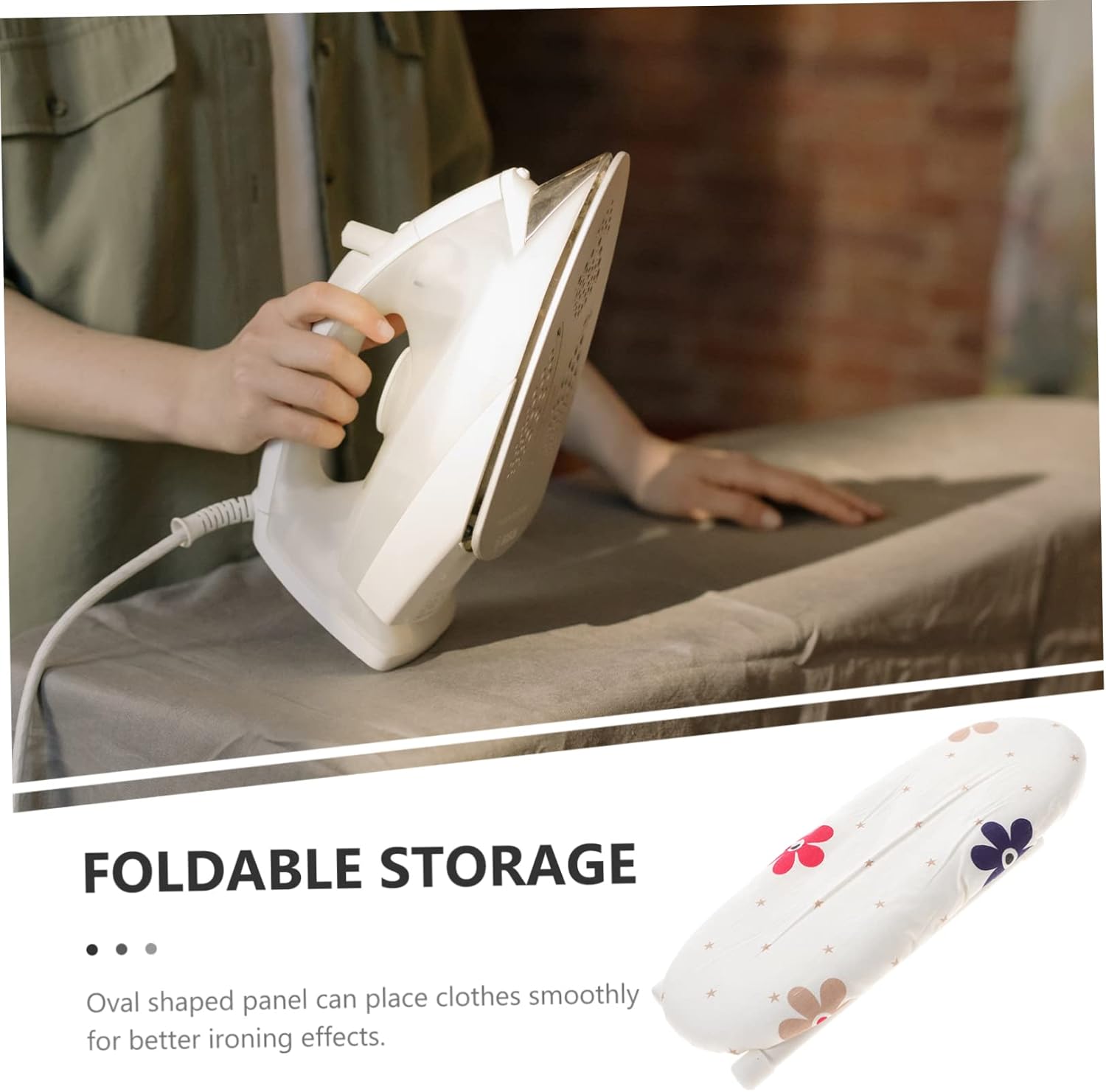 STOBAZA Foldable Ironing Board with Accessories