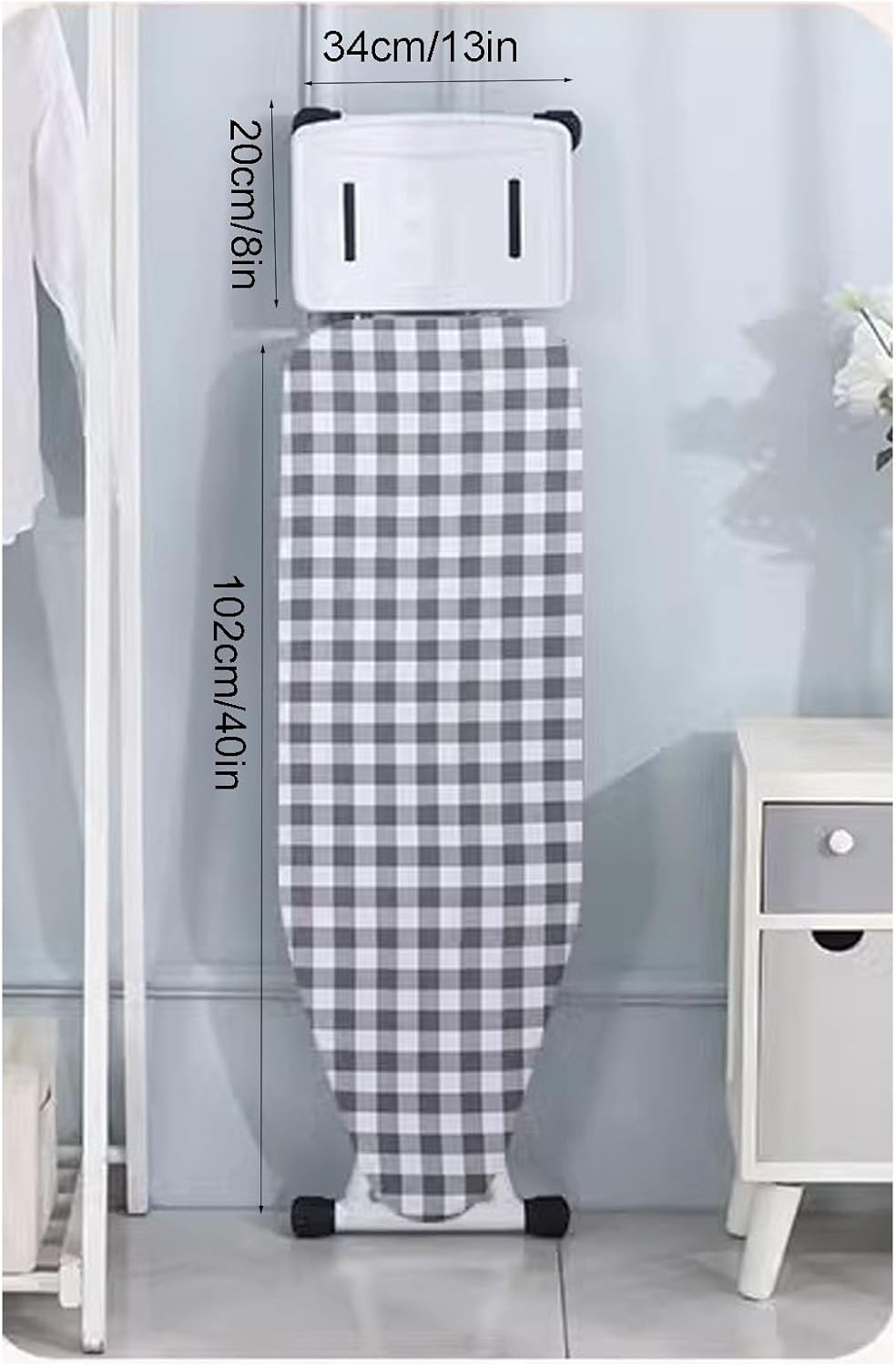 Tabletop Ironing Board with Stand and Cover
