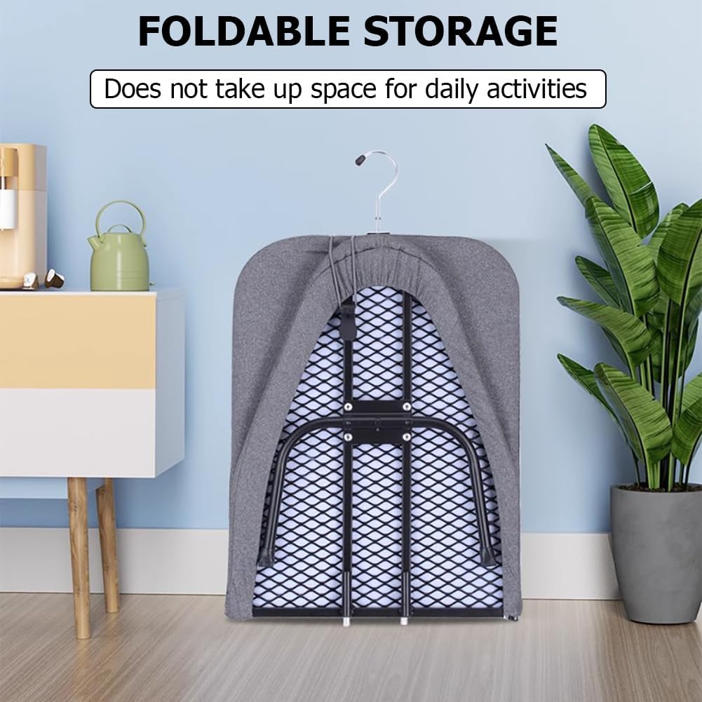Small Foldable Ironing Board with Heat Resistant Cover
