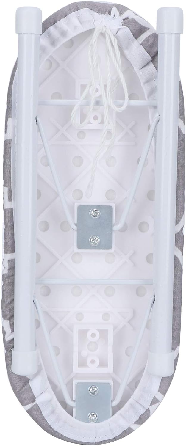 Haofy Foldable Ironing Board with Cotton Cover and Tabletop Design