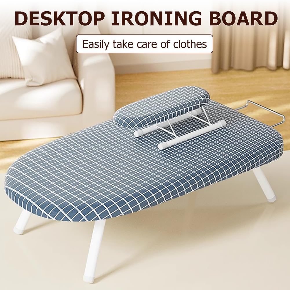 Folding Portable Travel Iron Board with Cover and Rest