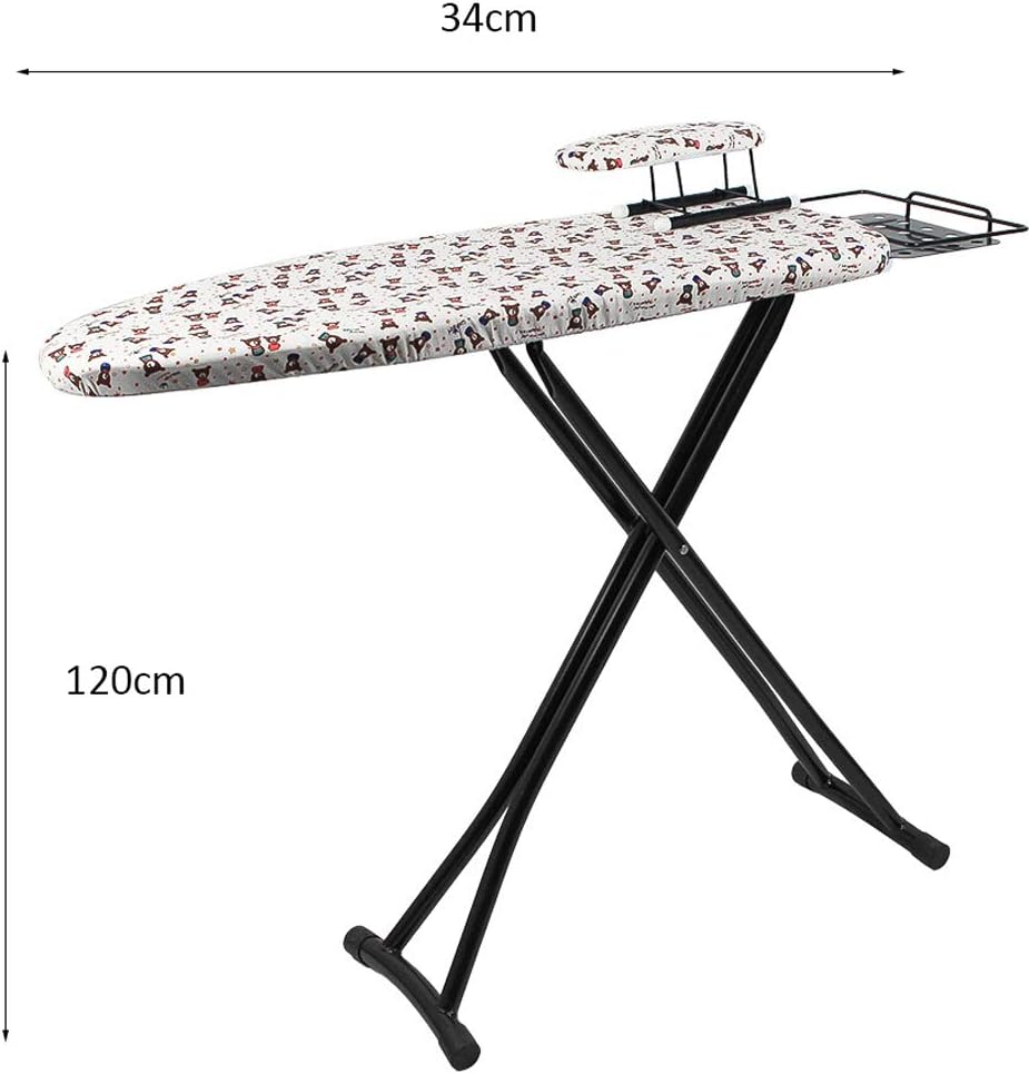 Foldable Telescopic Ironing Board 120x34cm
