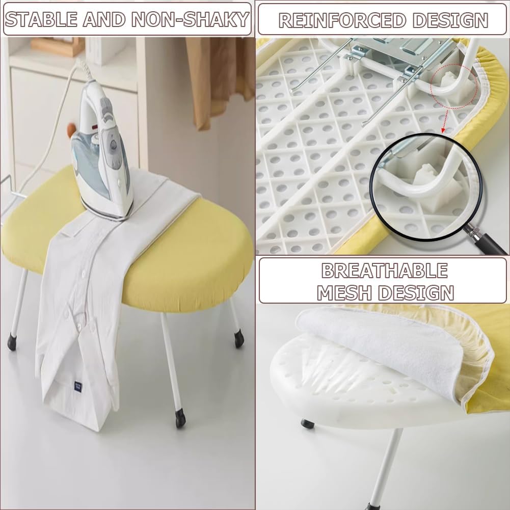 PA-DABAOO Tabletop Ironing Board with Folding Legs