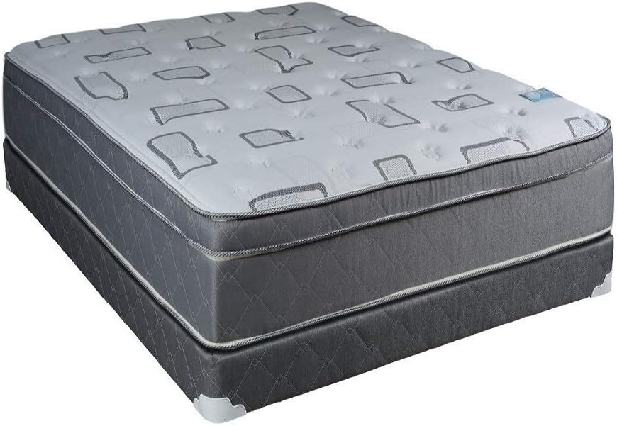 Dream Solutions USA Natural Trophy Full Mattress Set with Protector Included