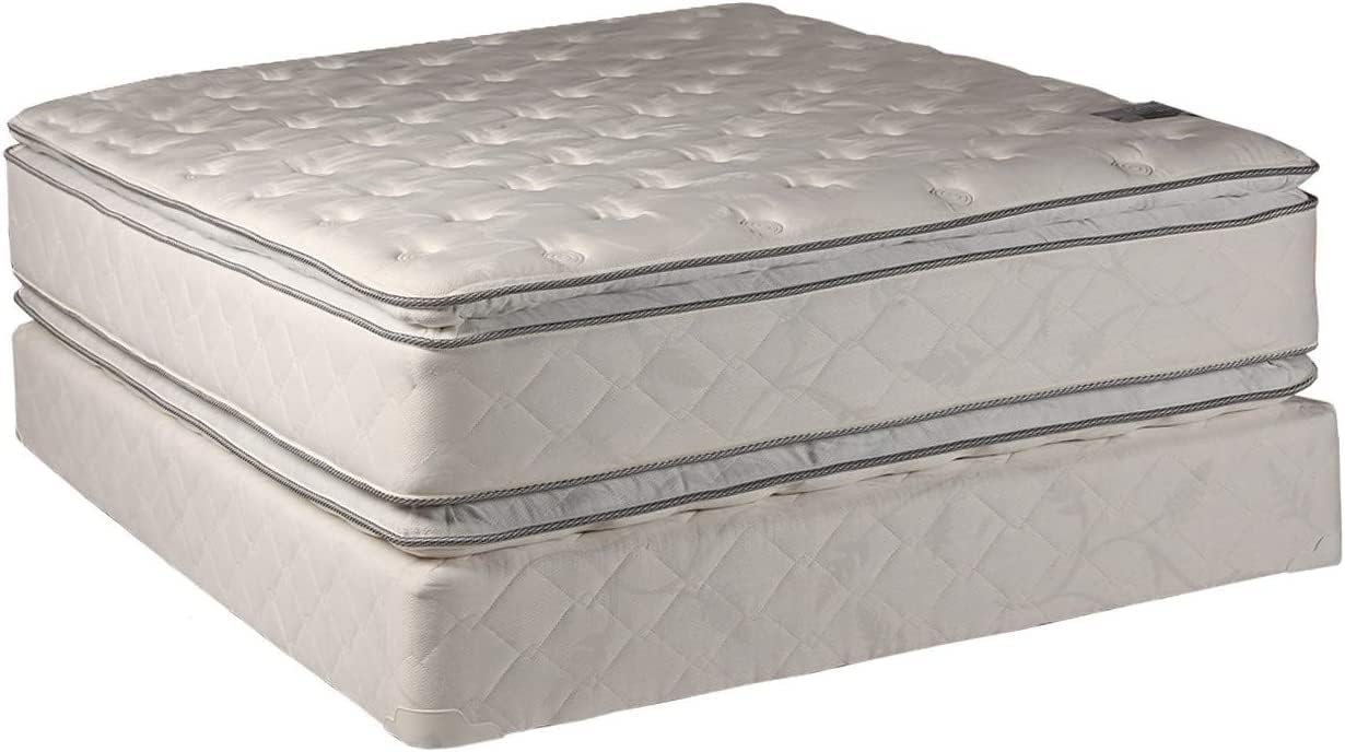 DS Solutions USA Gentle Plush King Mattress Set with Cover Protector