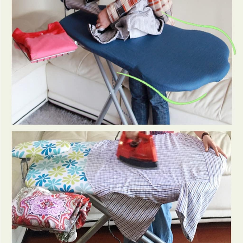 Folding Ironing Board with 9 Height Options and Ironing Sleeves