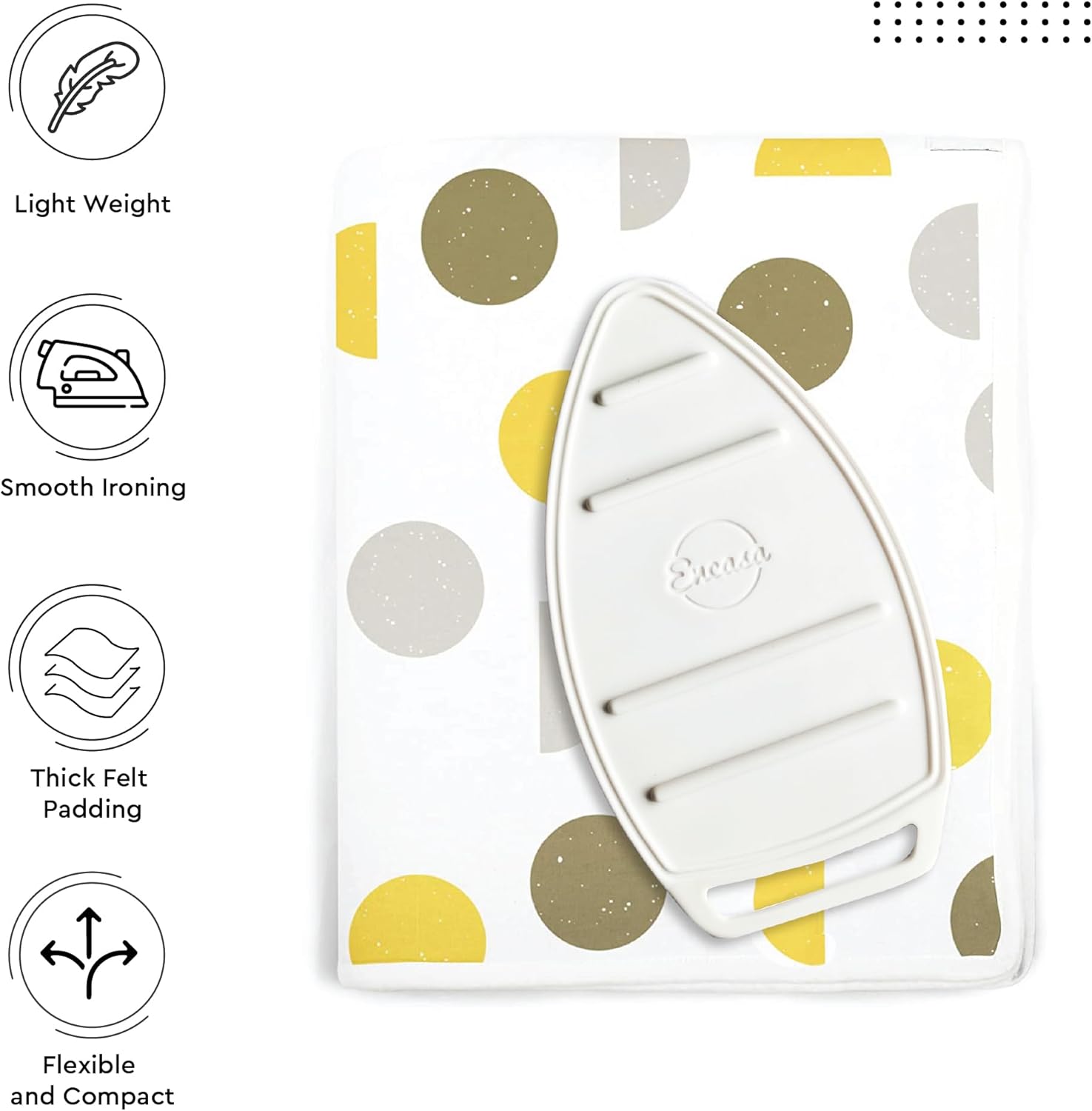 Encasa XO Large Ironing Mat with Silicone Rest