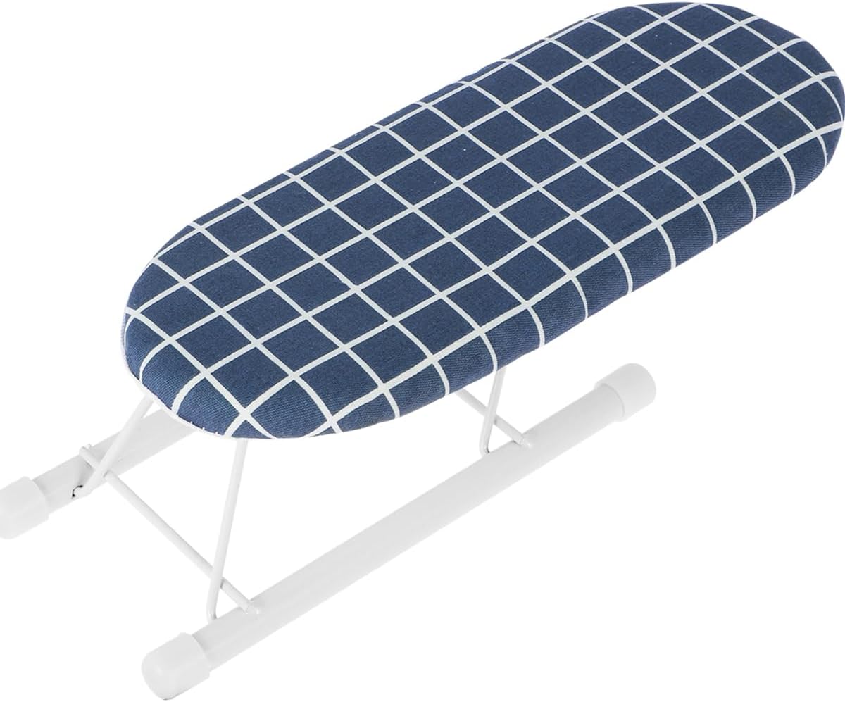 Kandishiex Small Portable Ironing Board with Non-Slip Feet