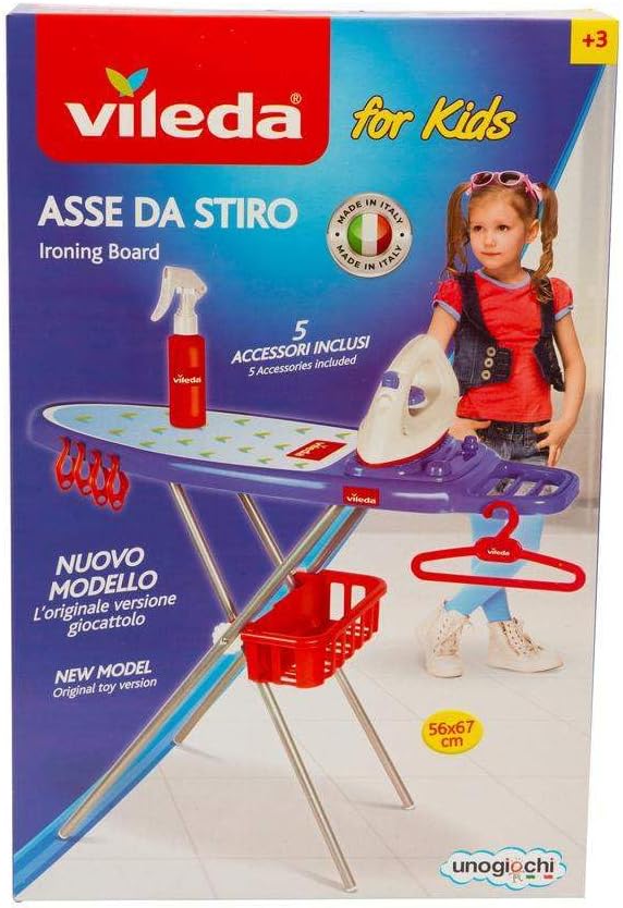 Vileda VLE03 7-Piece Ironing Set for Kids