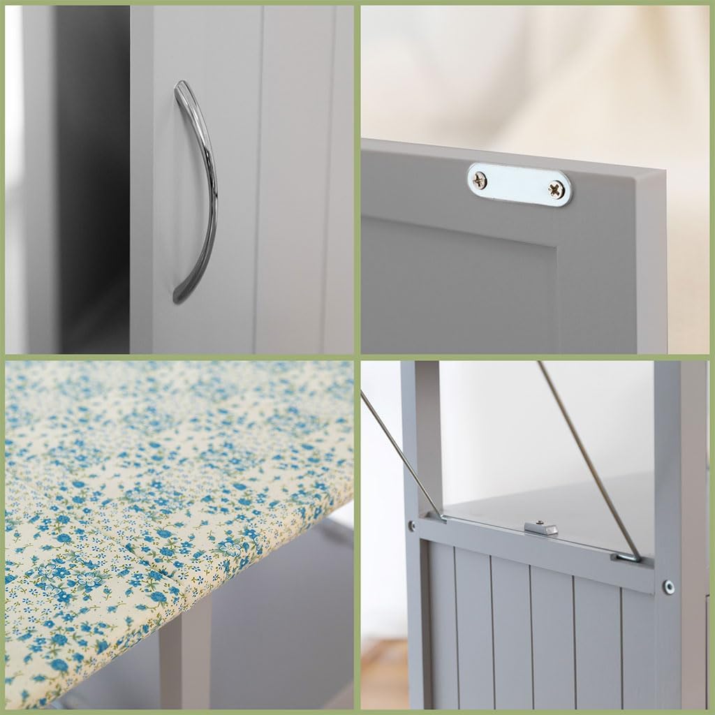 HOYOC Ironing Board with Storage Cabinet