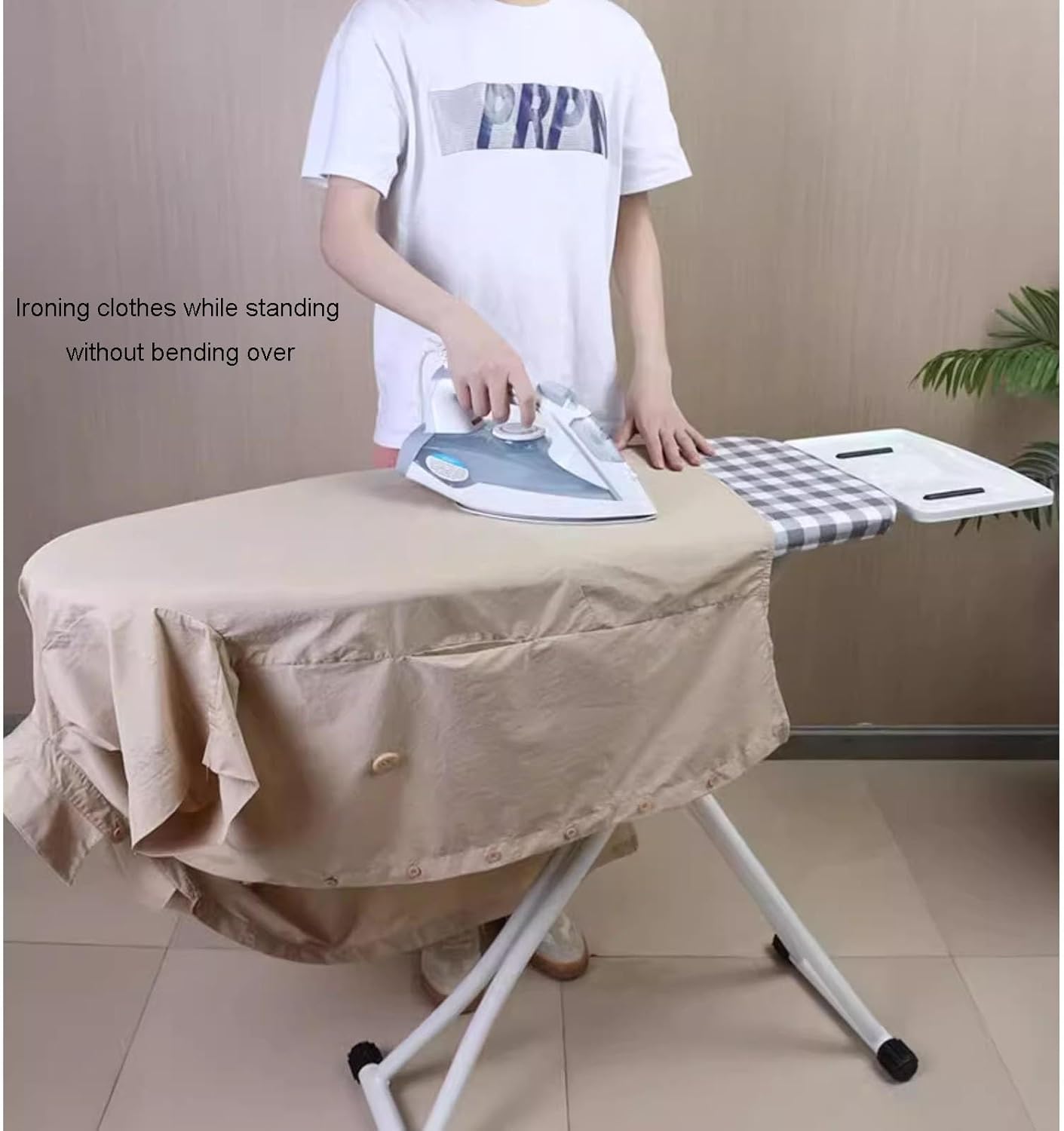 Tabletop Ironing Board with Stand and Cover