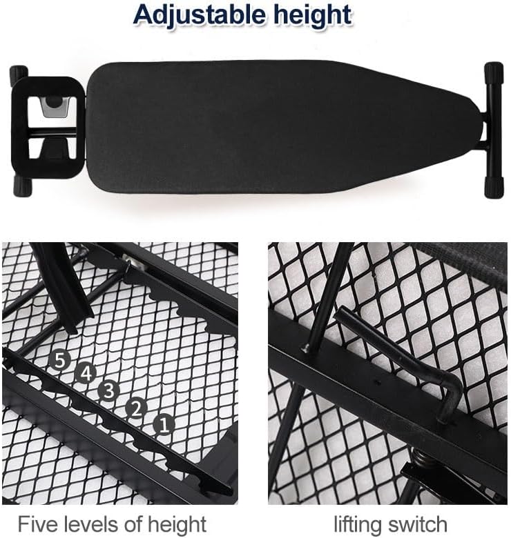 Adjustable Foldable Ironing Board with Heavy Legs