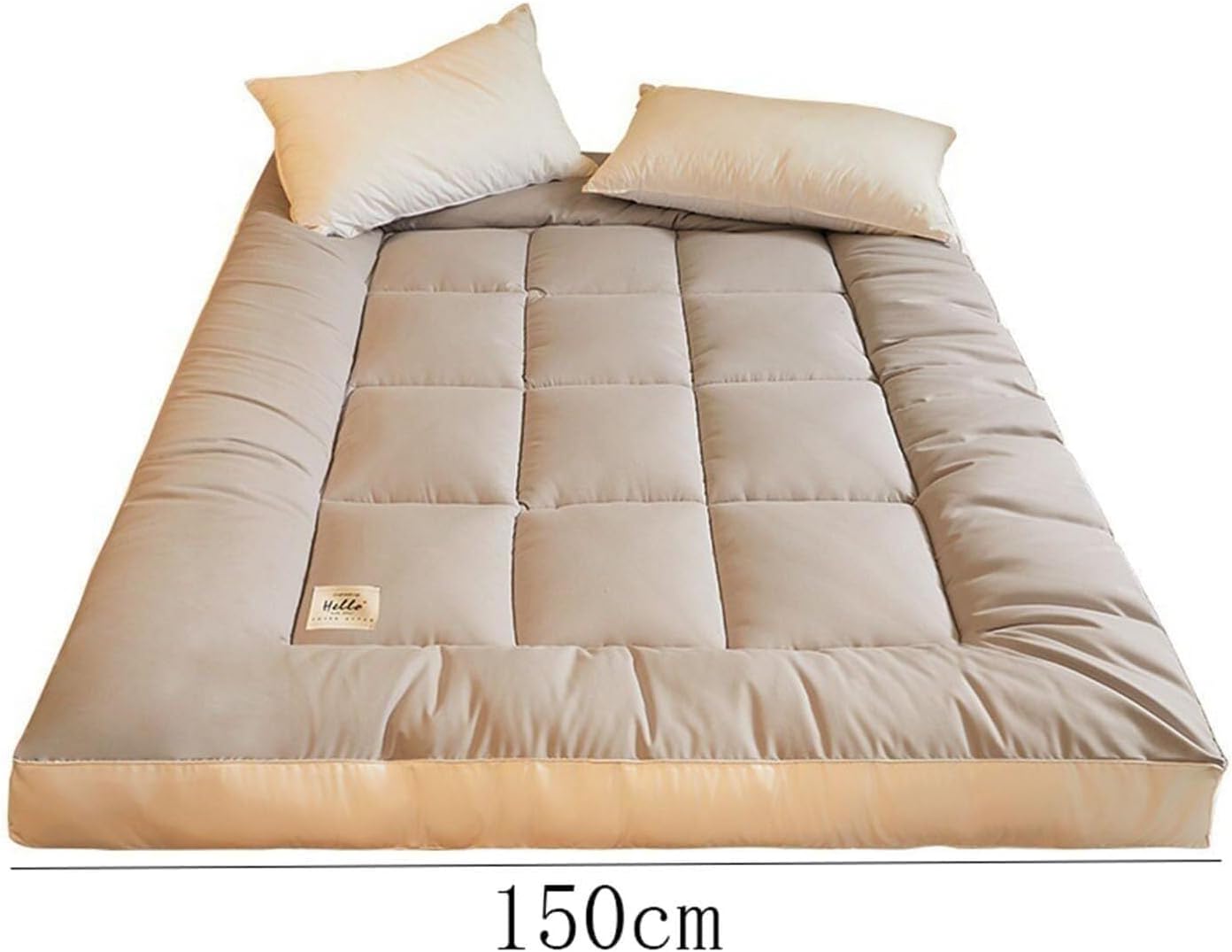 Thick Roll-up Japanese Futon Mattress for Travel and Home Use