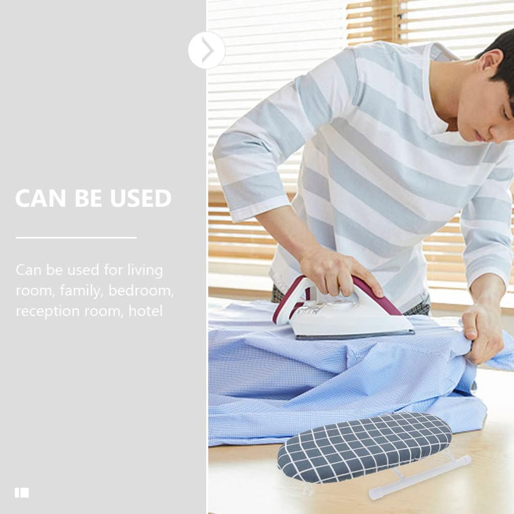 Homoyoyo 2pcs Foldable Ironing Board with Stool