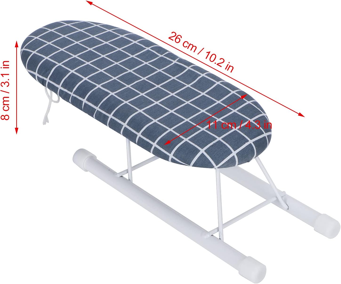 Mini Ironing Board with Foldable Cover for Home and Travel Use