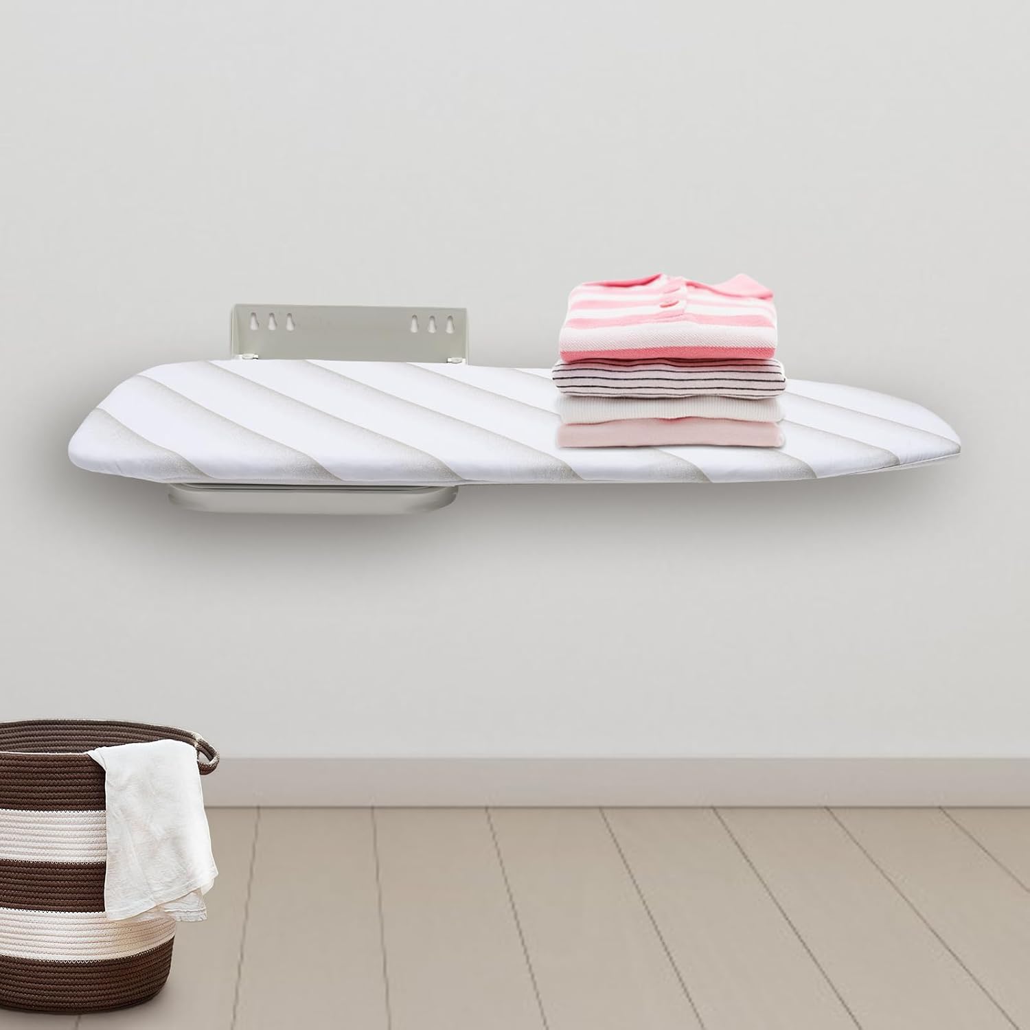 Wall-Mounted Ironing Table with 180 Swivel Foldable Design