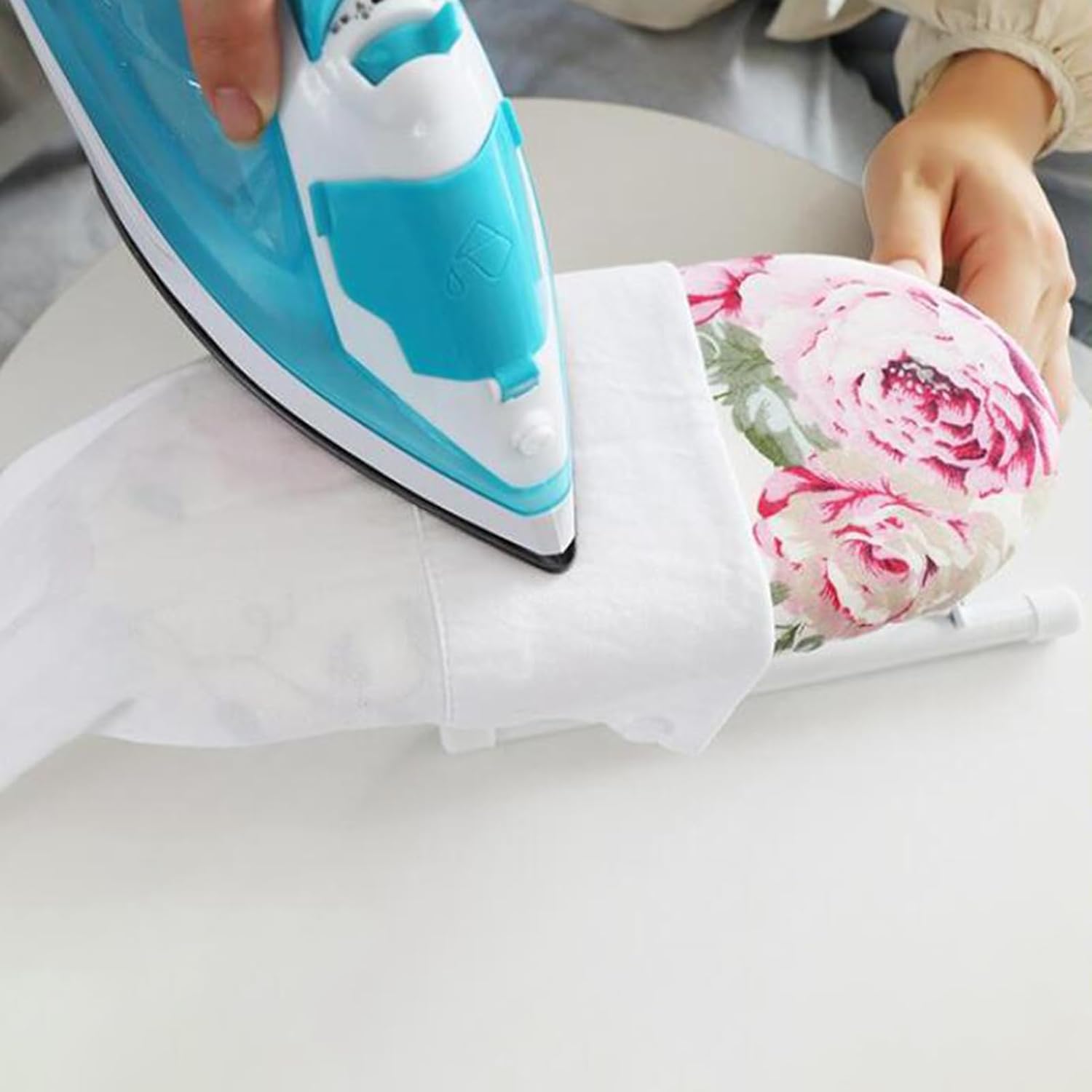 Tabletop Ironing Board with Foldable Legs and Heat Resistant Cover