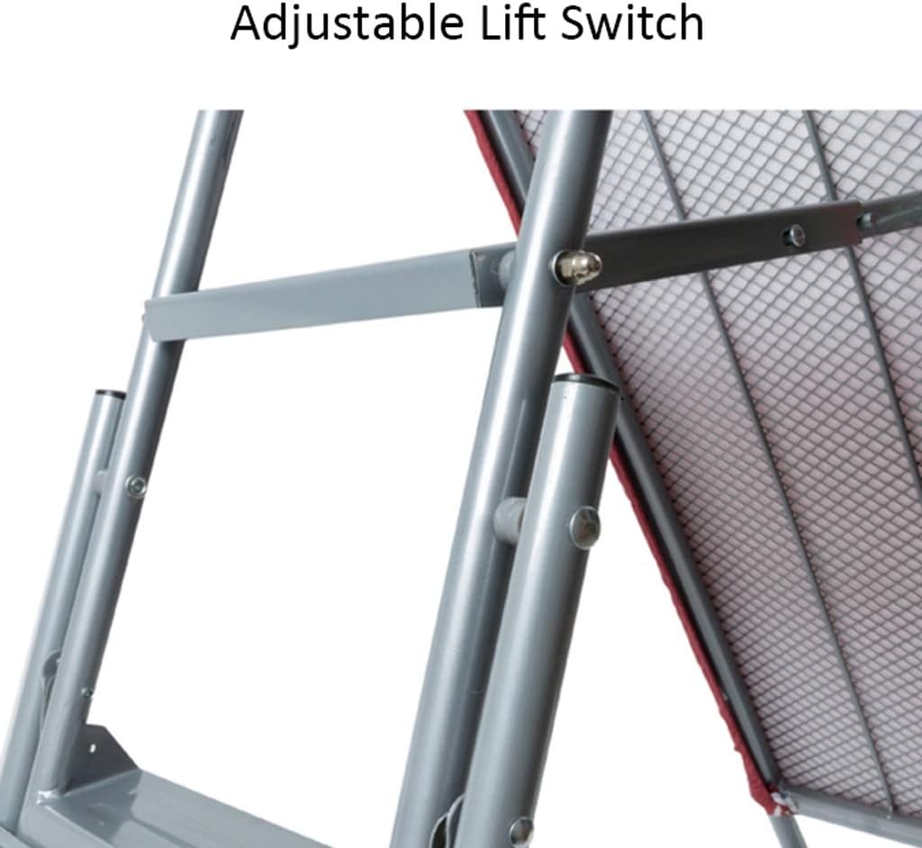 Household Large Folding Ladder Ironing Table 115CM Red