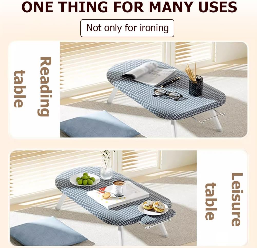 Folding Portable Travel Iron Board with Cover and Rest