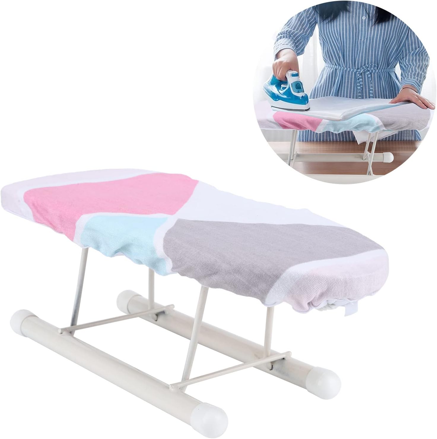 Portable Mini Ironing Board for Clothes Home Use