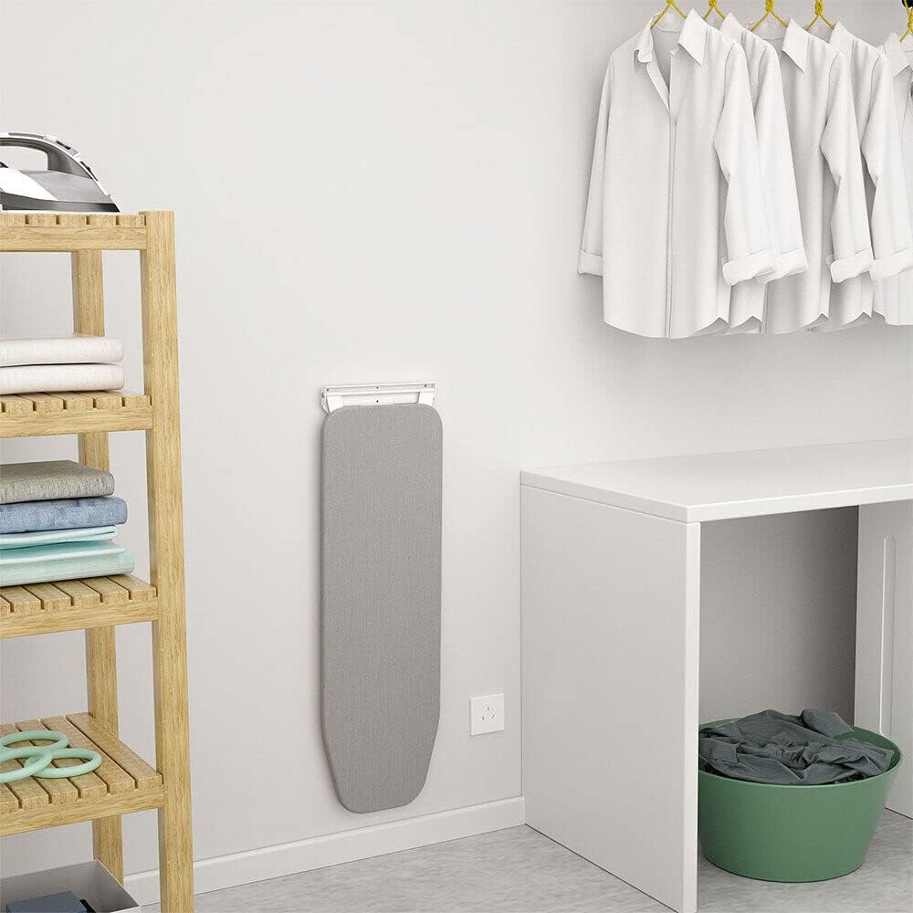 Wall-Mounted Ironing Board with 160 Swivel and Wire Holder