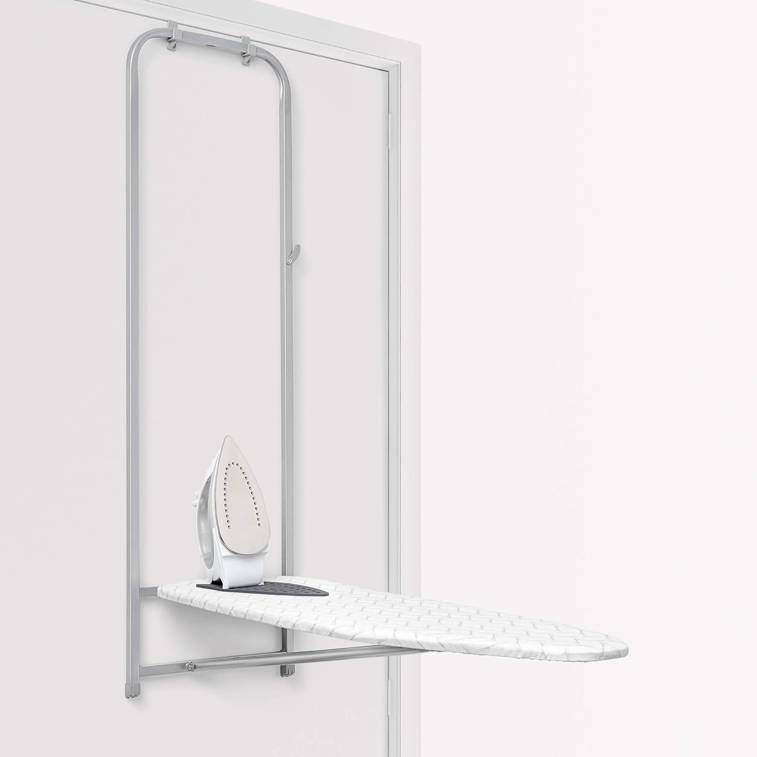 Rayen Ironing Board for Doors Painted Steel White