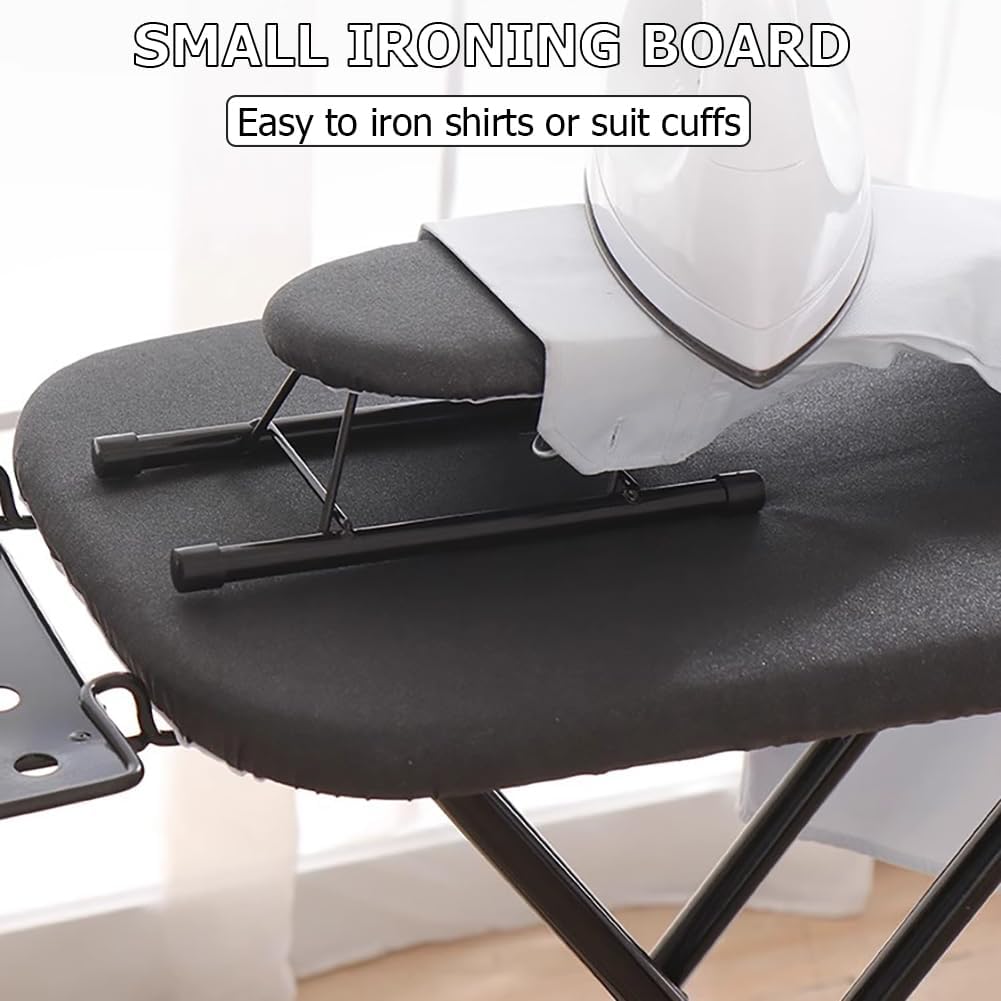 Adjustable Height Ironing Board with Heat Resistant Cover