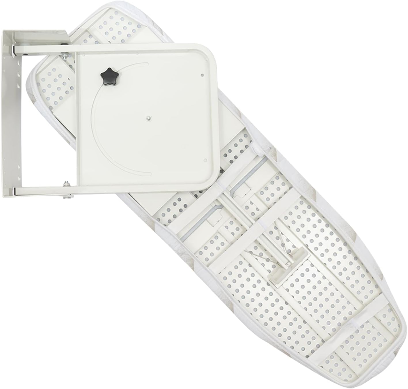 Retractable Ironing Board with Foldable Design and Wall Mount