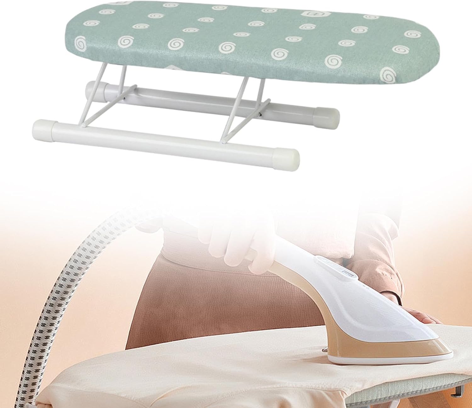 Generic Portable Folding Ironing Board for Garments - Lightweight Tabletop Ironing Solution