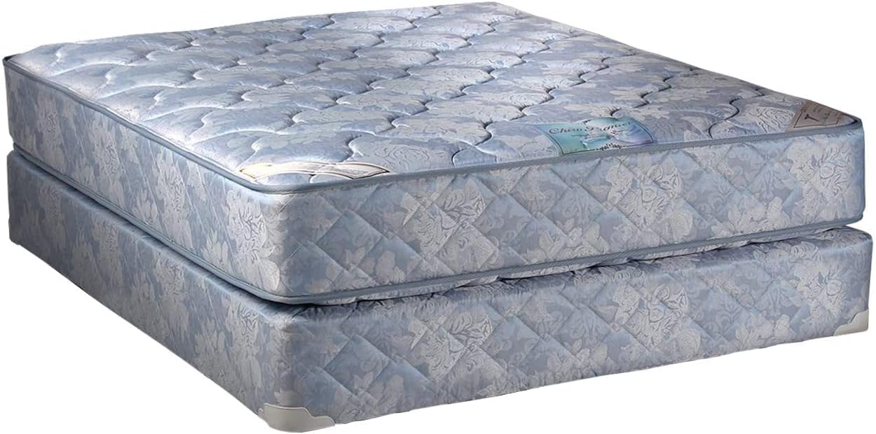 DS Solutions USA Chiro Premier Blue 2-Sided Twin Mattress Set
