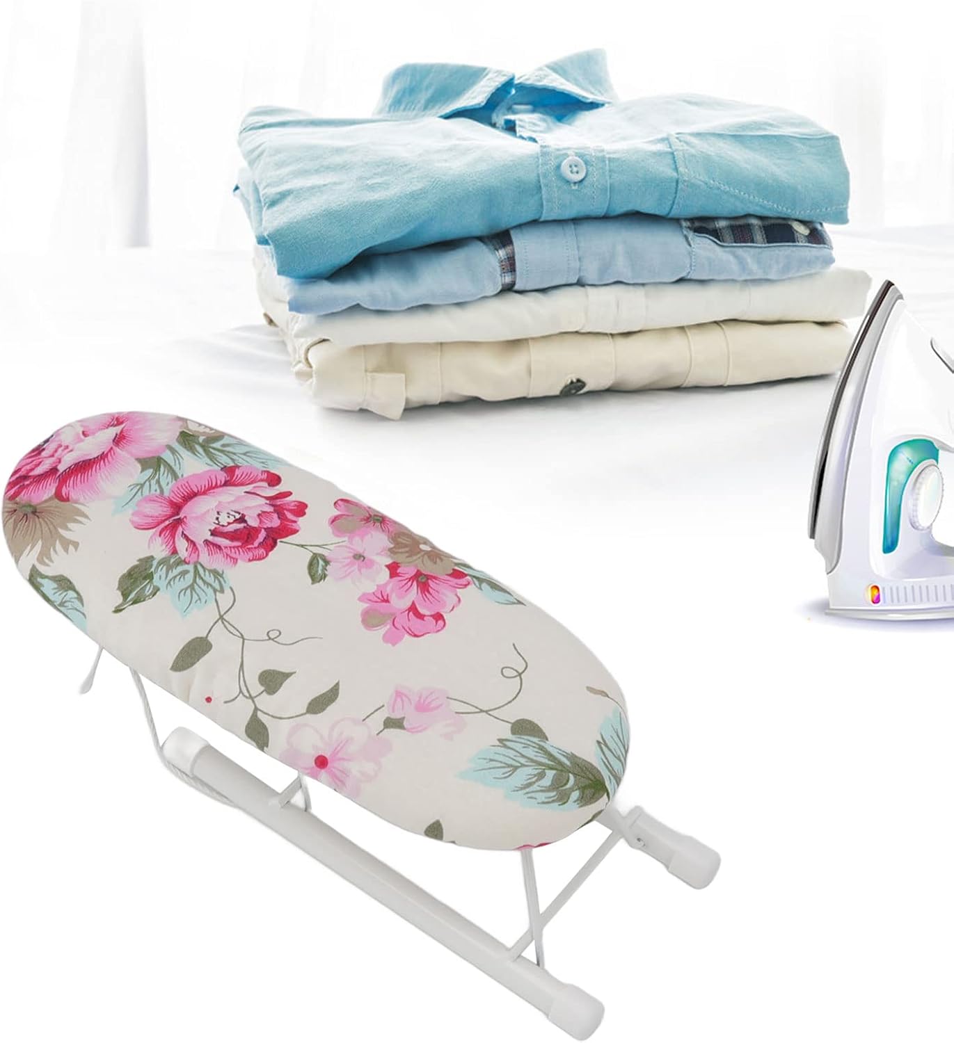 CHICIRIS Portable Foldable Mini Ironing Board for Home