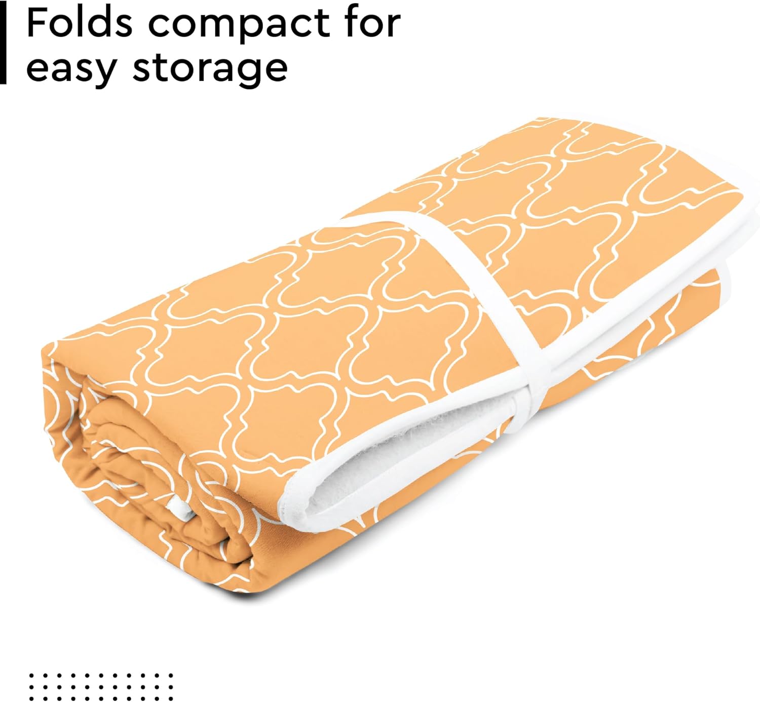 Encasa XO Large Ironing Mat 48x28 with 3mm Padding Silicone Iron Rest
