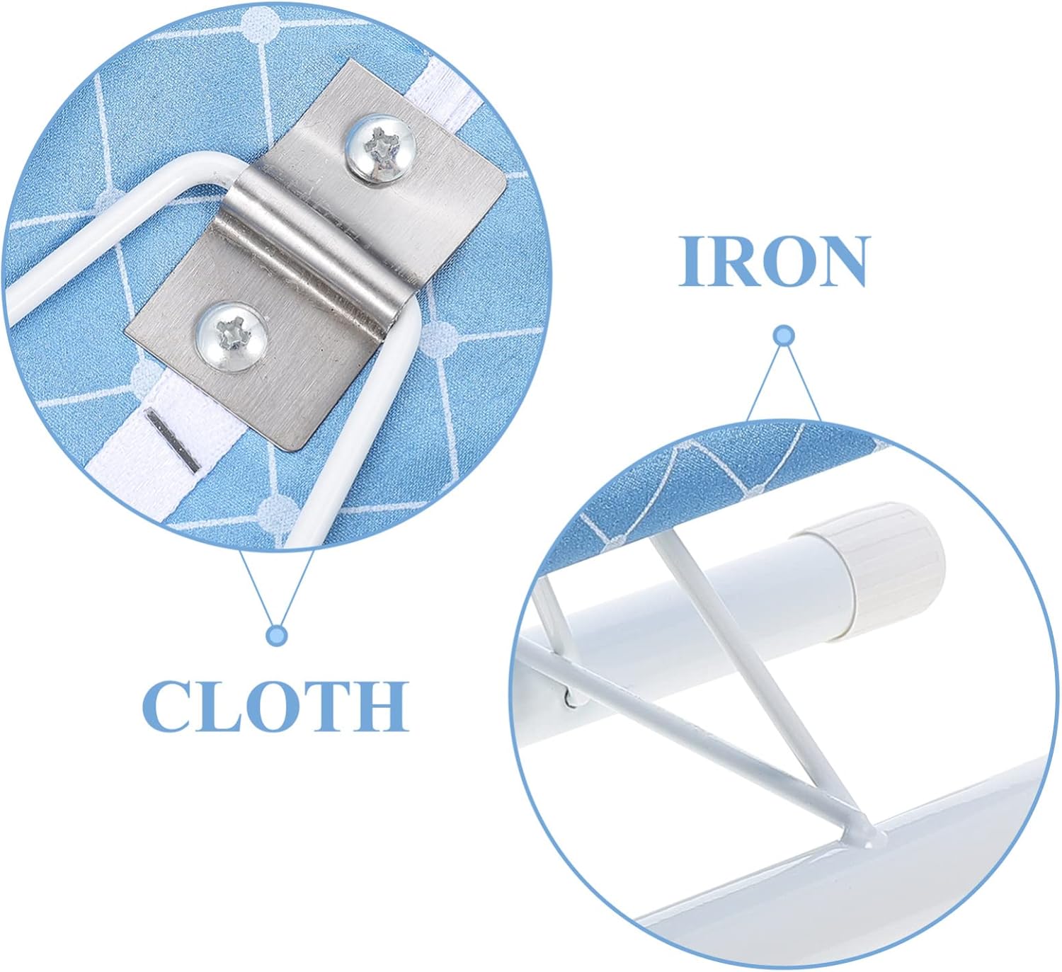 LIFKOME Compact Mini Folding Ironing Board