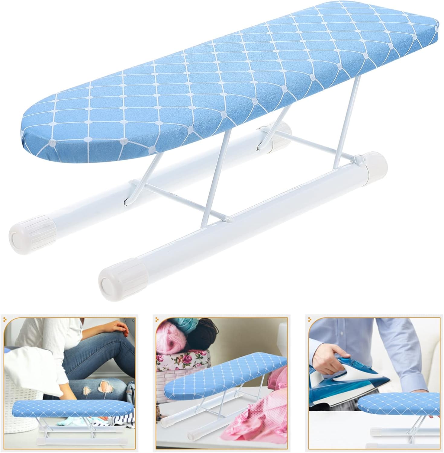 LIFKOME Compact Mini Folding Ironing Board