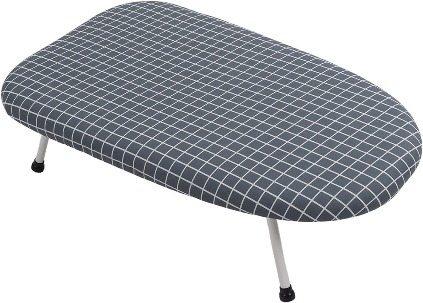 AUNMAS Foldable Mini Ironing Board Classic Blue Plaid