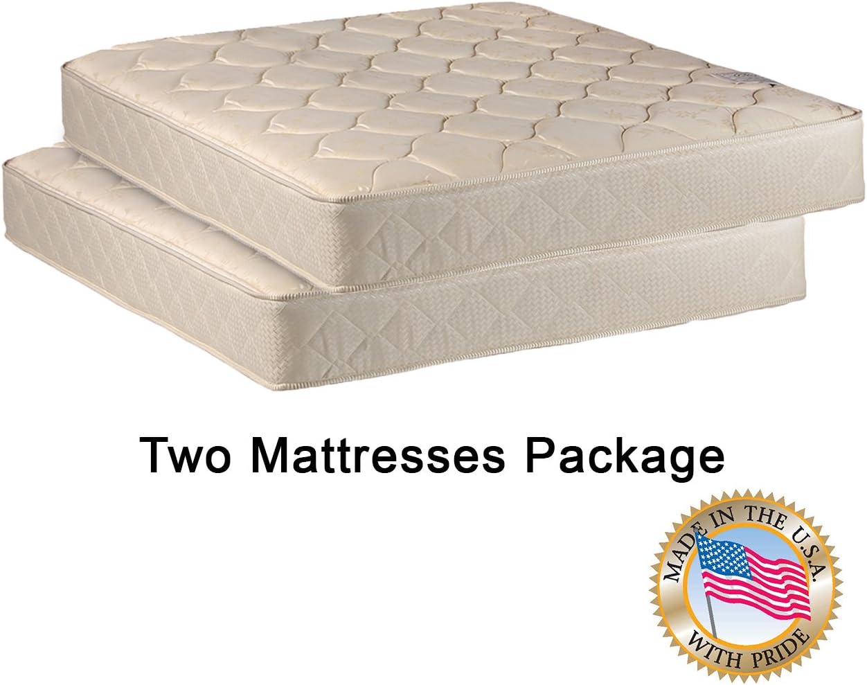 Comfort Bedding Two 33 Inch Mattress Package