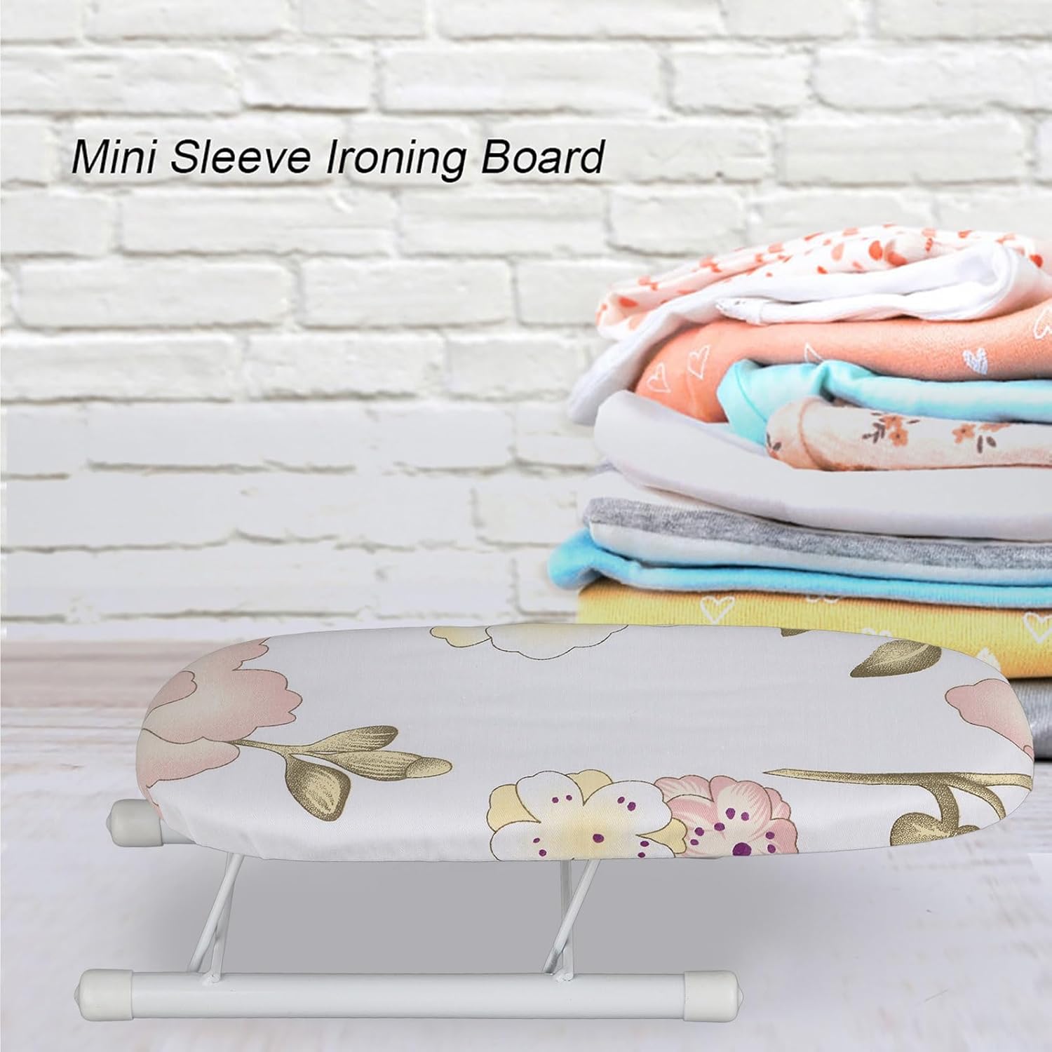 Portable Mini Ironing Board Foldable for Travel and Home Use