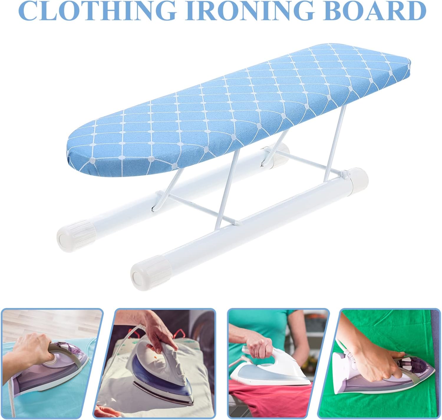 LIFKOME Compact Mini Folding Ironing Board