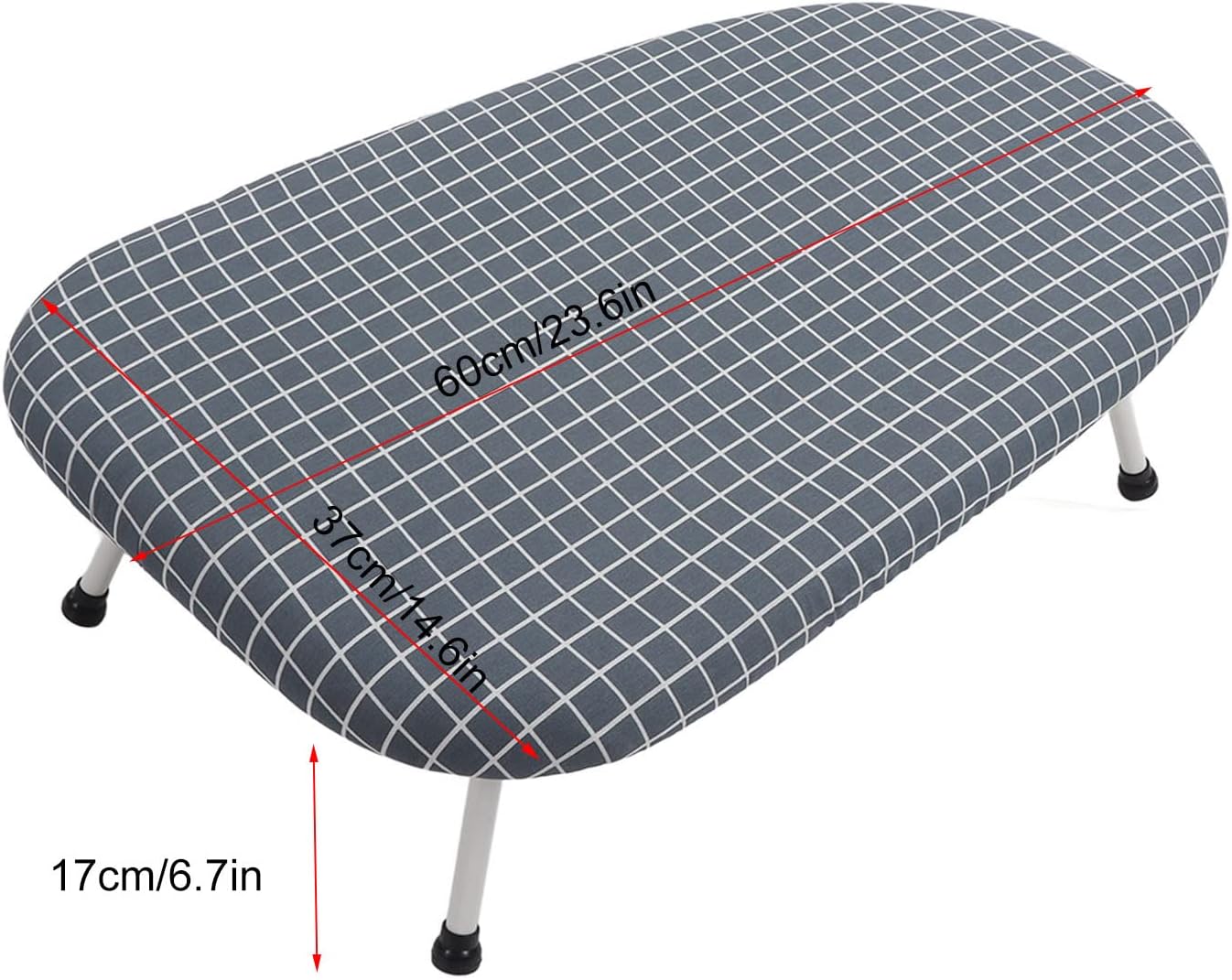 Mini Ironing Board with Folding Legs Portable and Space-Saving